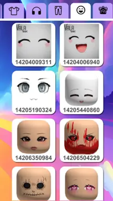 Outfit ID for Roblox android App screenshot 1